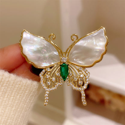 Luxe Fashion Brooch on Display - Image 3