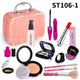 Luxury Pink Leather Bag 13-Piece Set + Hot Stamping Gift Box