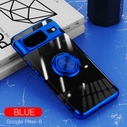 Electroplating transparent-blue