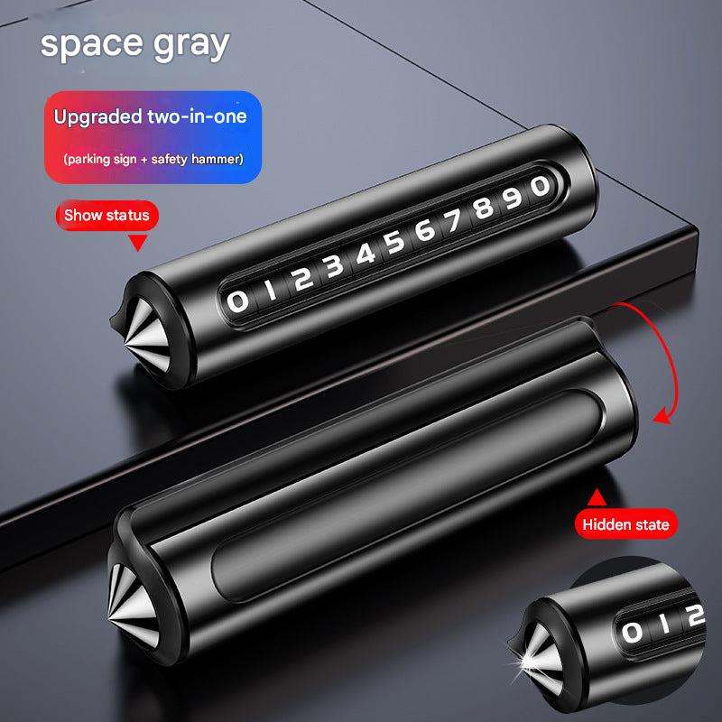 Customizable rolling car parking tag image 1