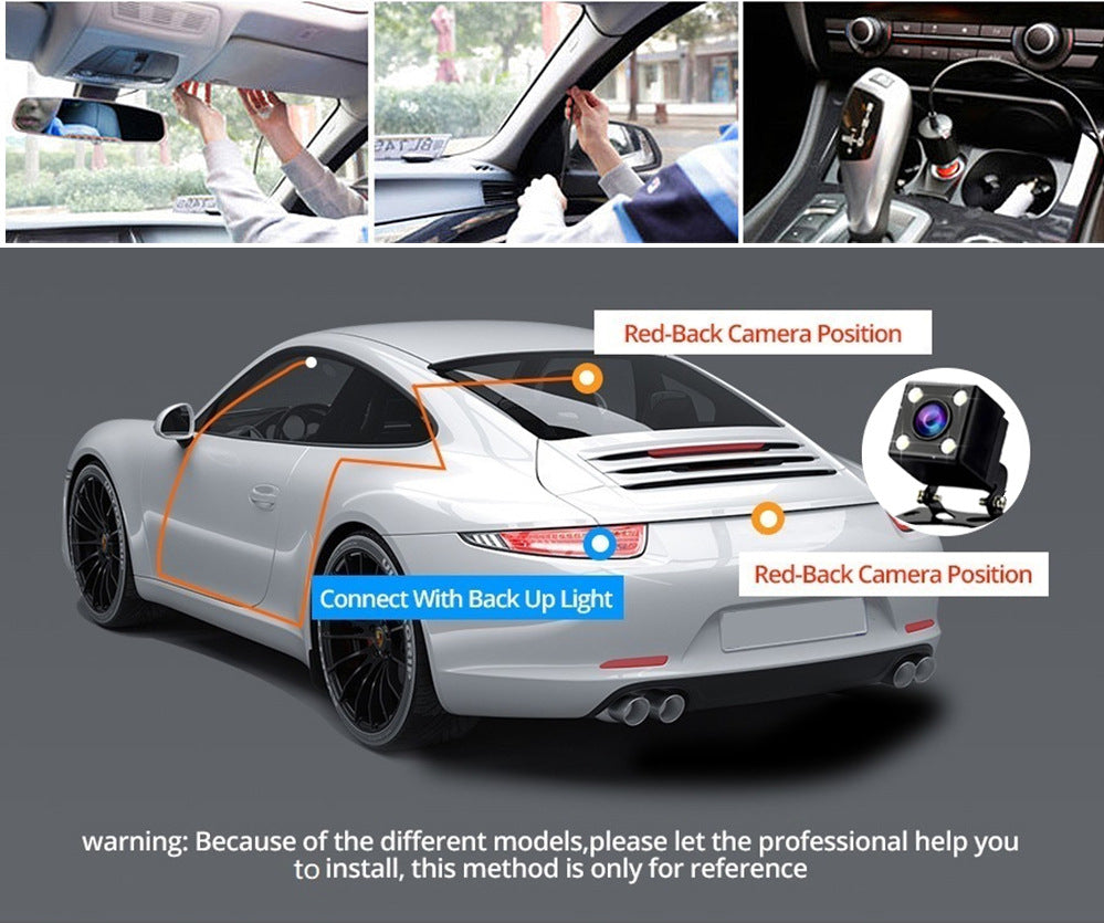 Dash Cam Rear View Angle