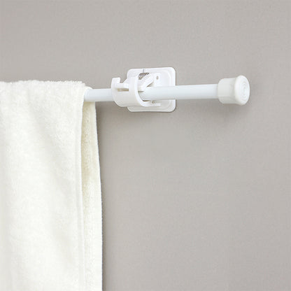 Metal curtain rod for home decor