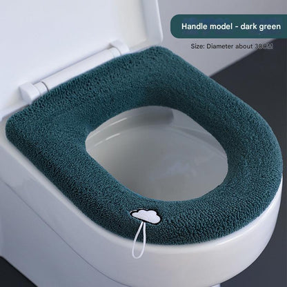 Non-slip Toilet Seat Cover on standard toilet