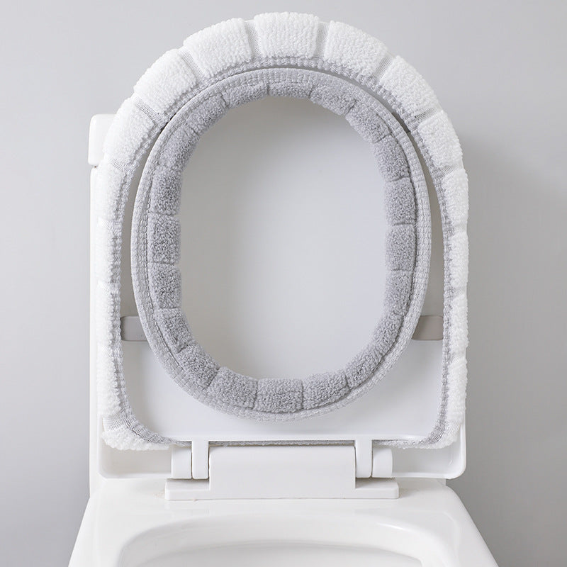 Easy-care Toilet Seat Cover in machine washable fabric