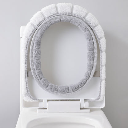 Easy-care Toilet Seat Cover in machine washable fabric