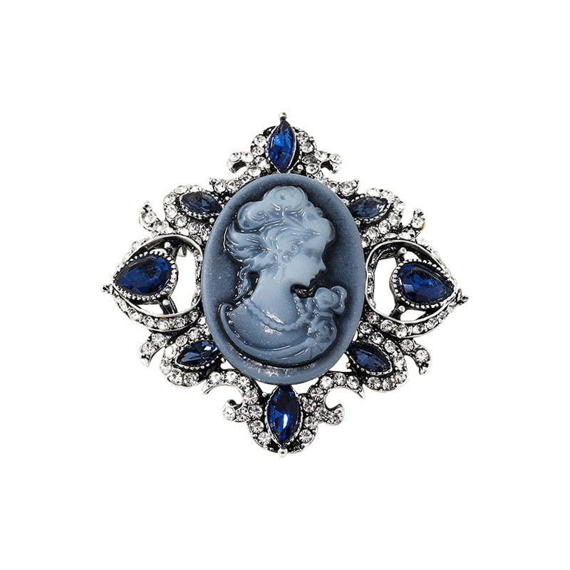 High-quality alloy vintage brooch