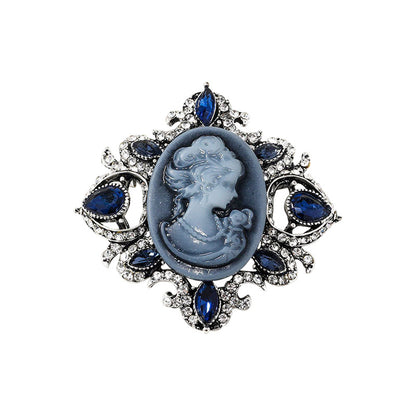 High-quality alloy vintage brooch