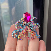XZ0170 Octopus Brooch