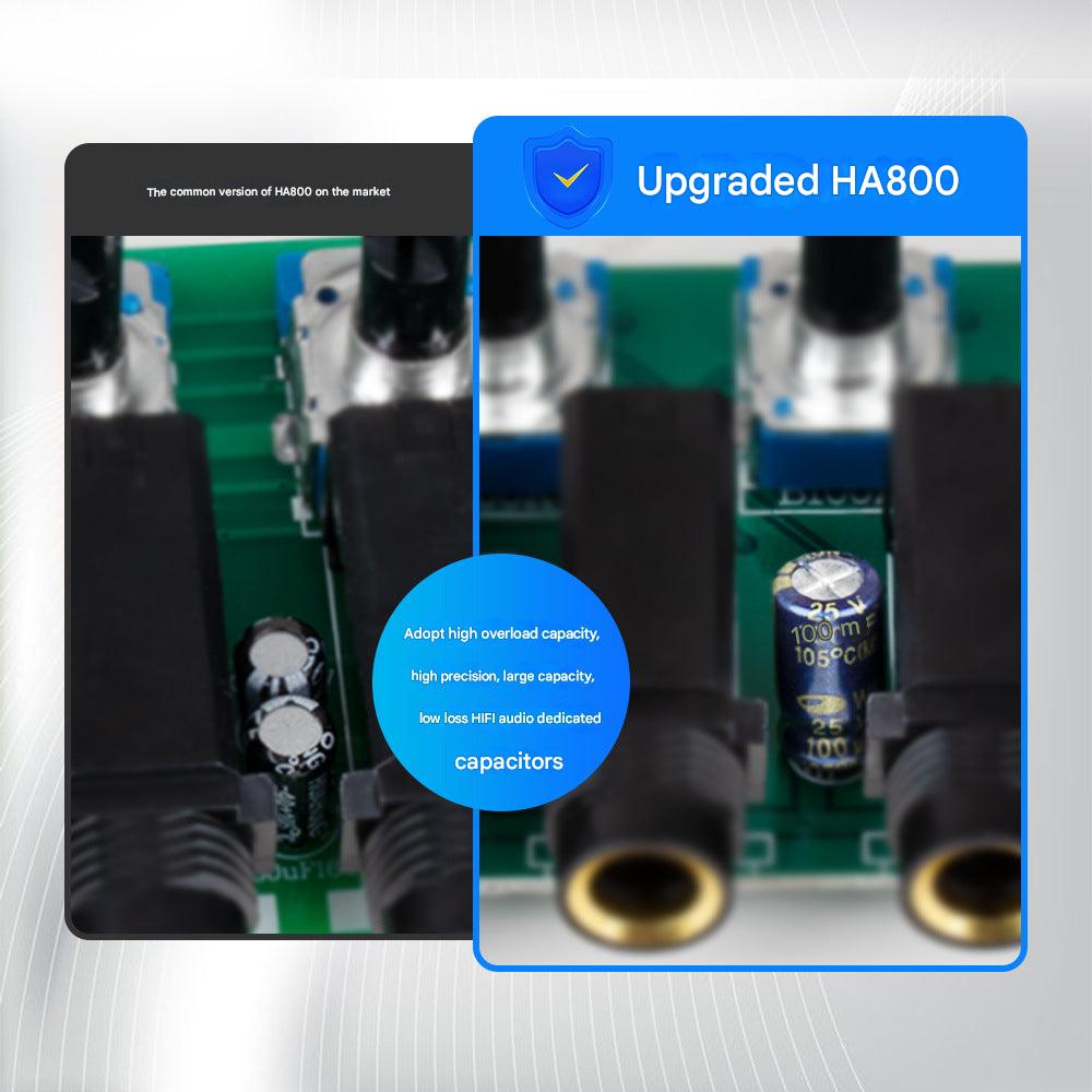 HA800 8-Channel Headphone Amplifier front view image
