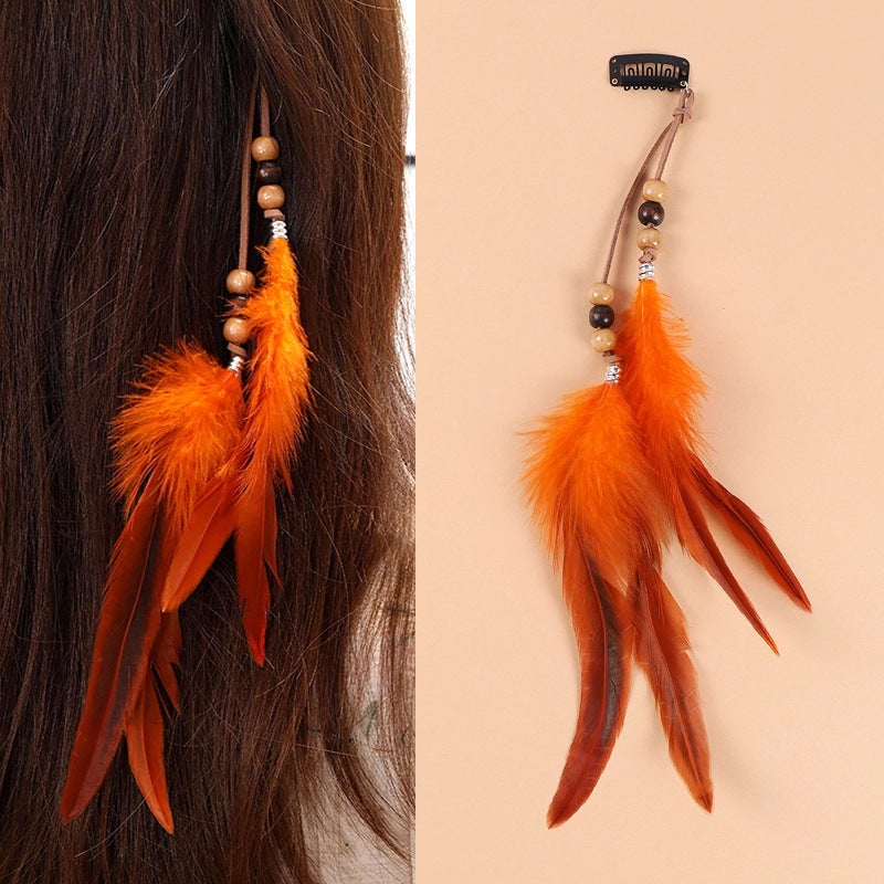 Stylish tassel hair piece - image 4