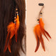 5 - Sunset Orange Feather