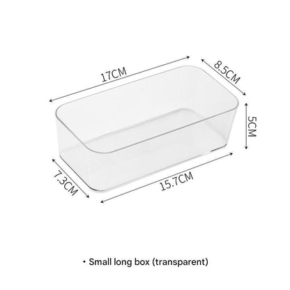 transparent plastic stationery box
