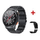 Black Three-Prong Steel + Black Rubber