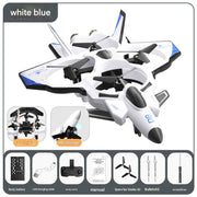 White and Blue (Standard Configuration + Missile Launch + Camera)