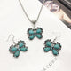 E4+X4 Butterfly (Earring Necklace Set)