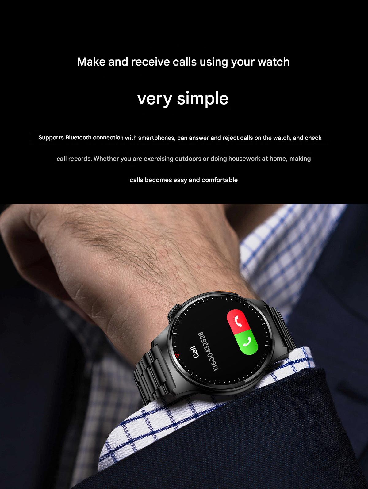 Fitness tracking capabilities of QW49 Smartwatch
