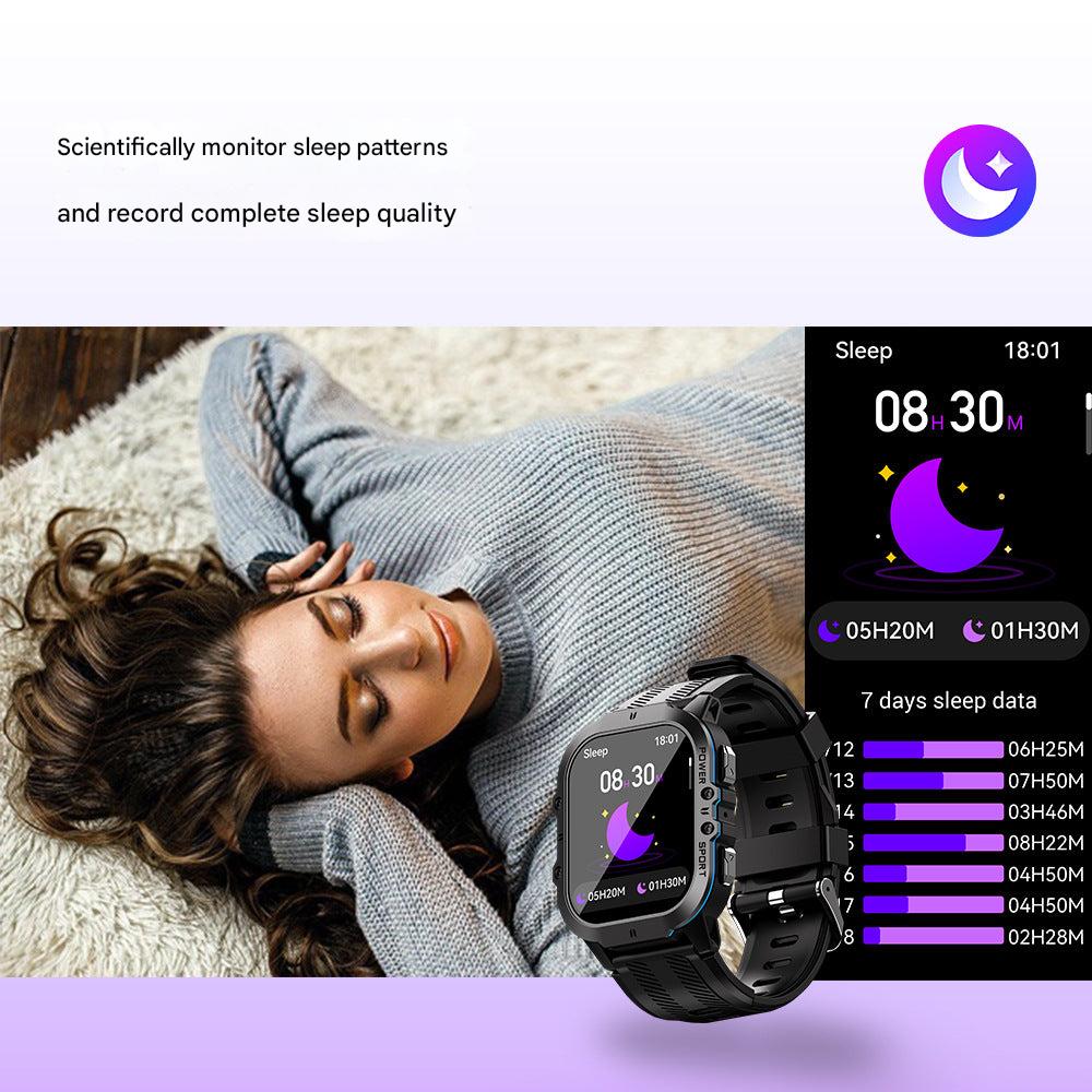 C26 Smartwatch fitness tracking interface