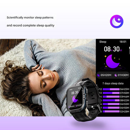 C26 Smartwatch fitness tracking interface