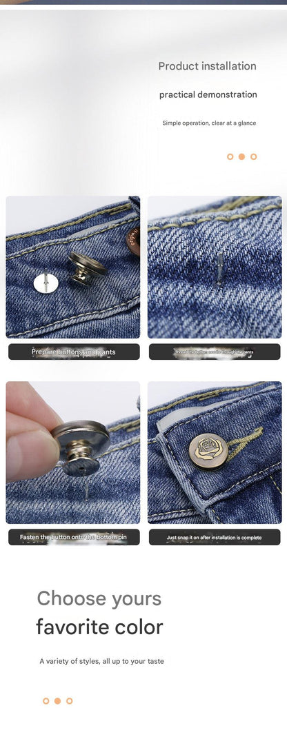 Versatile Denim Jeans - Image 5