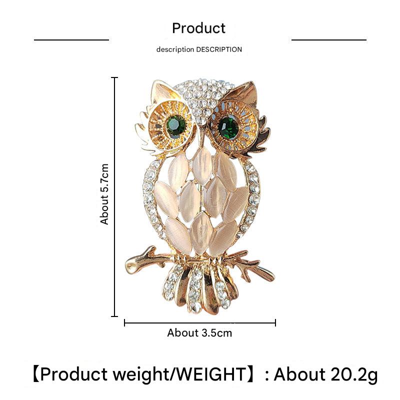 Chic Owl Brooch animal design jewelry