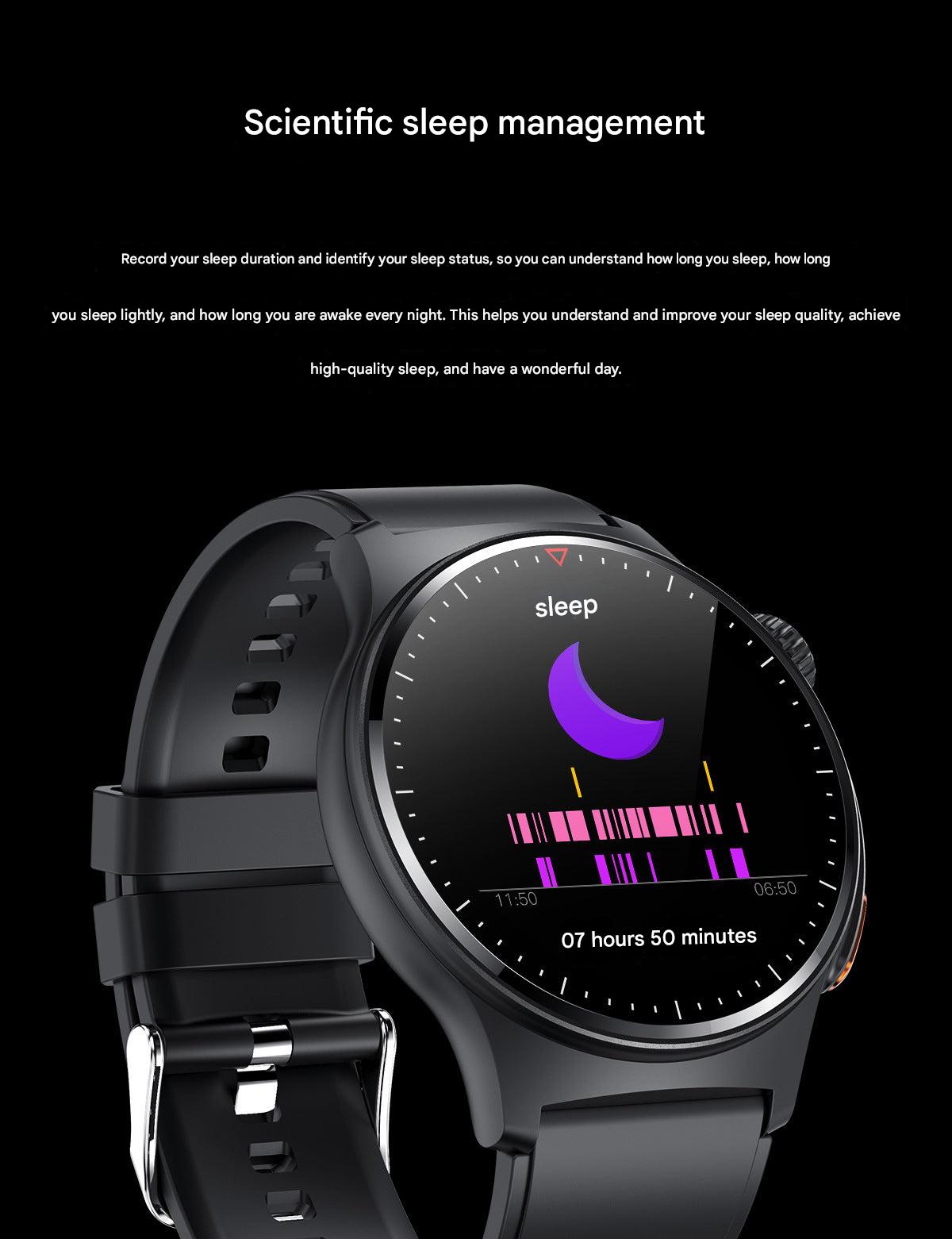 QW49 Smartwatch with ECG and PPG Bluetooth Call feature