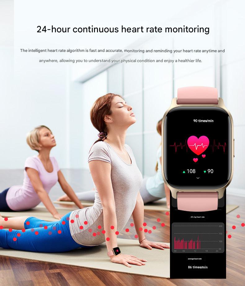 Y3 smartwatch in black color image 5