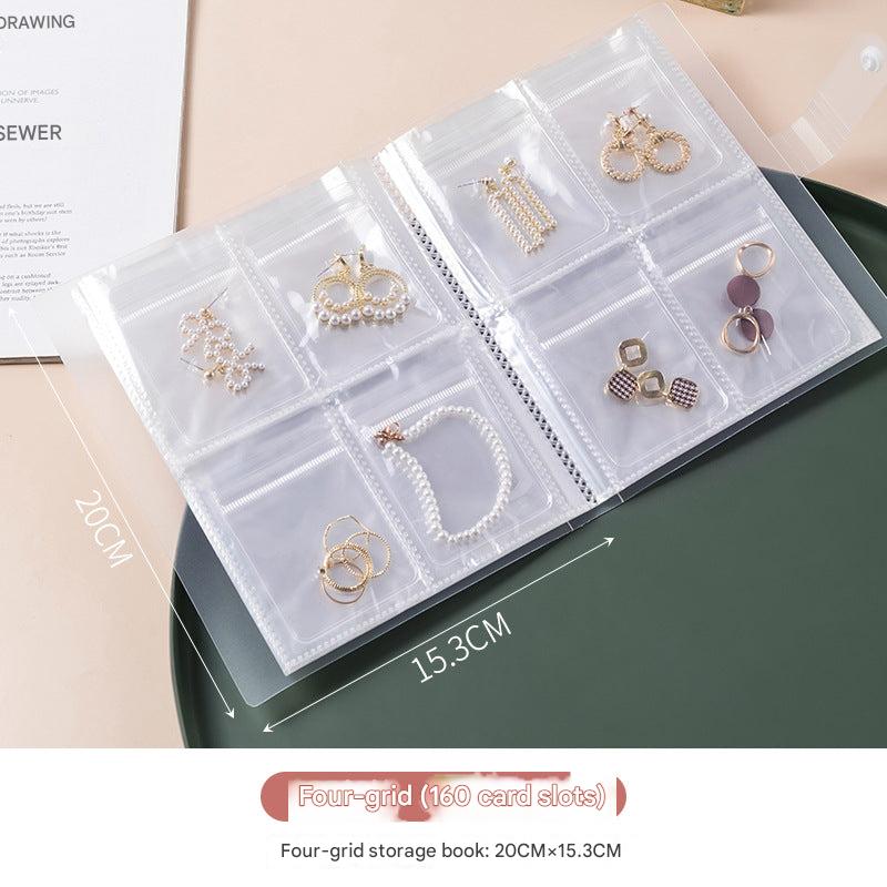 Clear jewelry storage pouches
