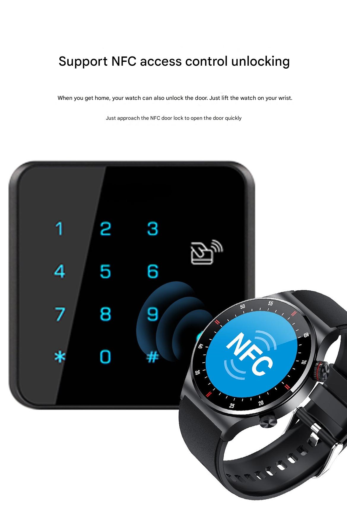 QW33 Smartwatch on Arm