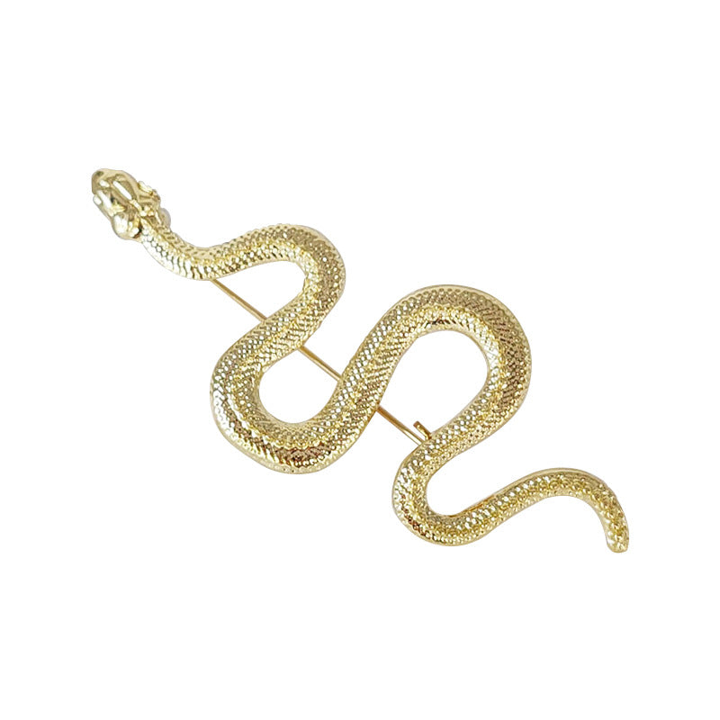 alloy brooch snake design