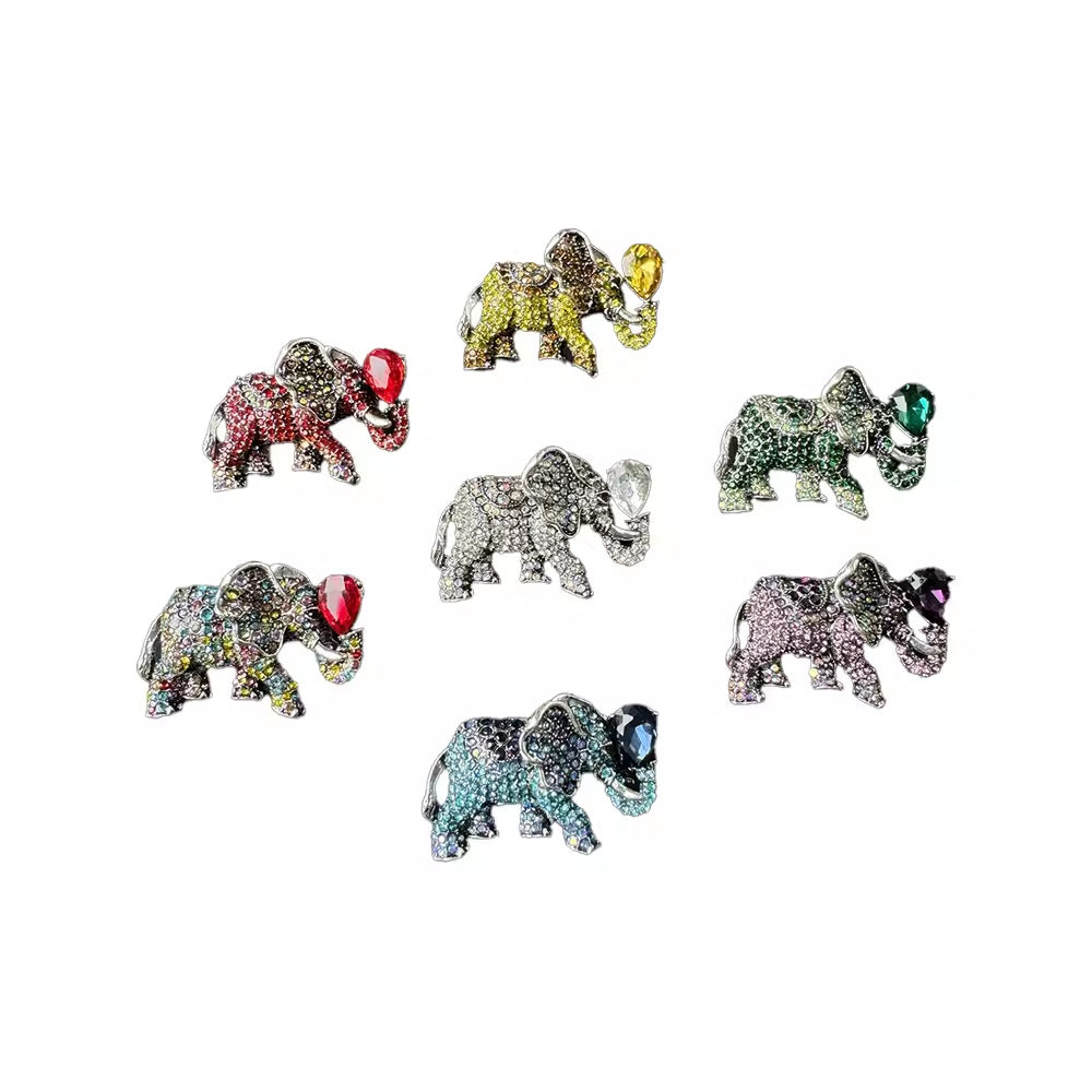 elegant rhinestone brooch image 9