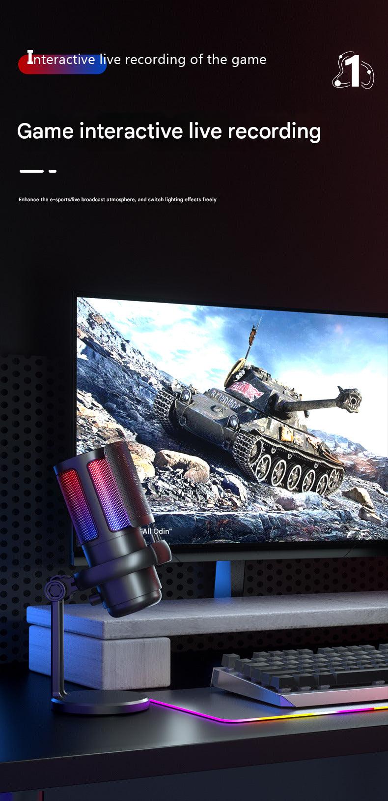 Professional USB microphone for recording