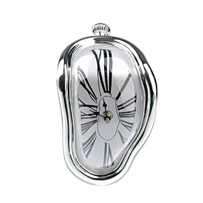 surrealistic home office decor clock