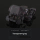 +++Butterfly Shoe Buckle Gray