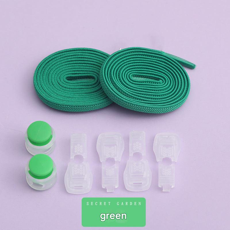 Adjustable elastic lace clips for sneakers