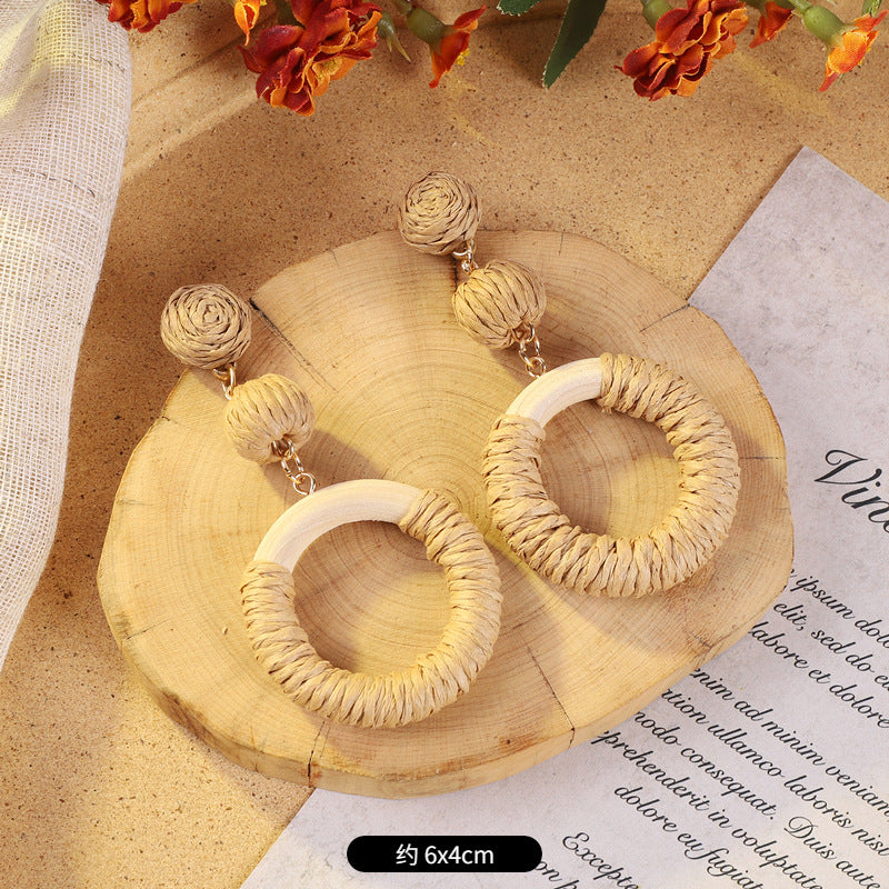 Unique bohemian earrings with ethnic flair