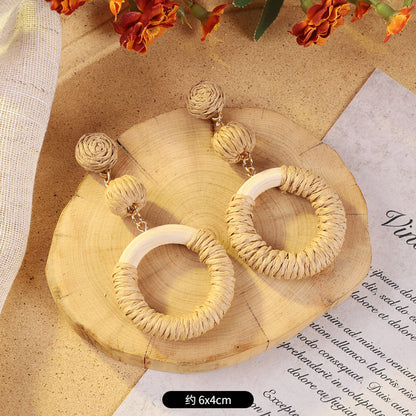 Unique bohemian earrings with ethnic flair