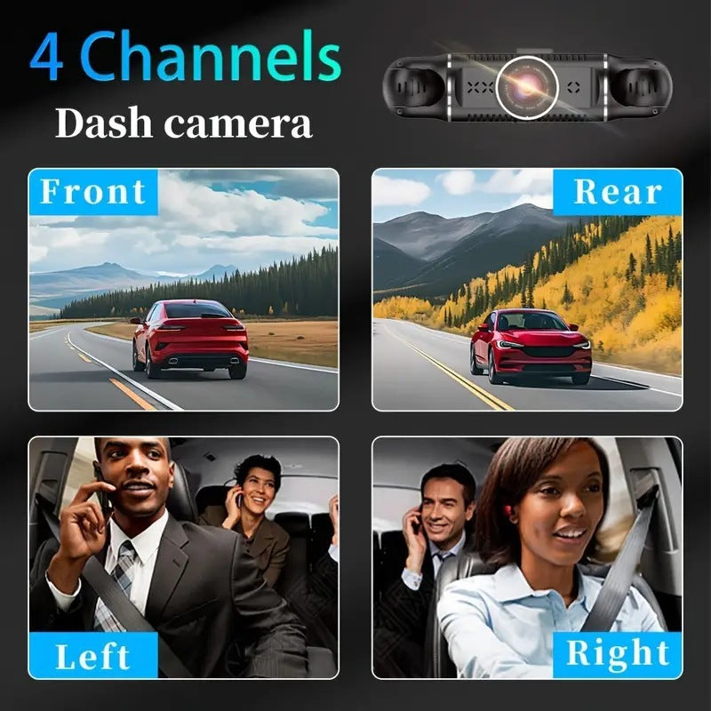 Yuecai dash cam showcasing WiFi feature