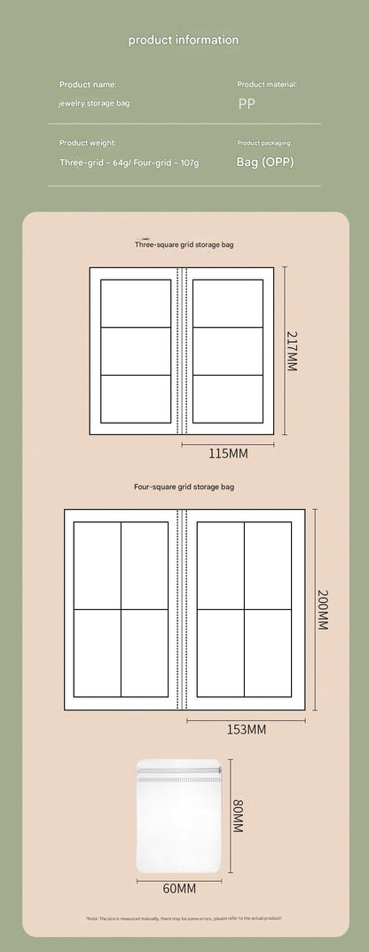 Dust-free jewelry storage solution