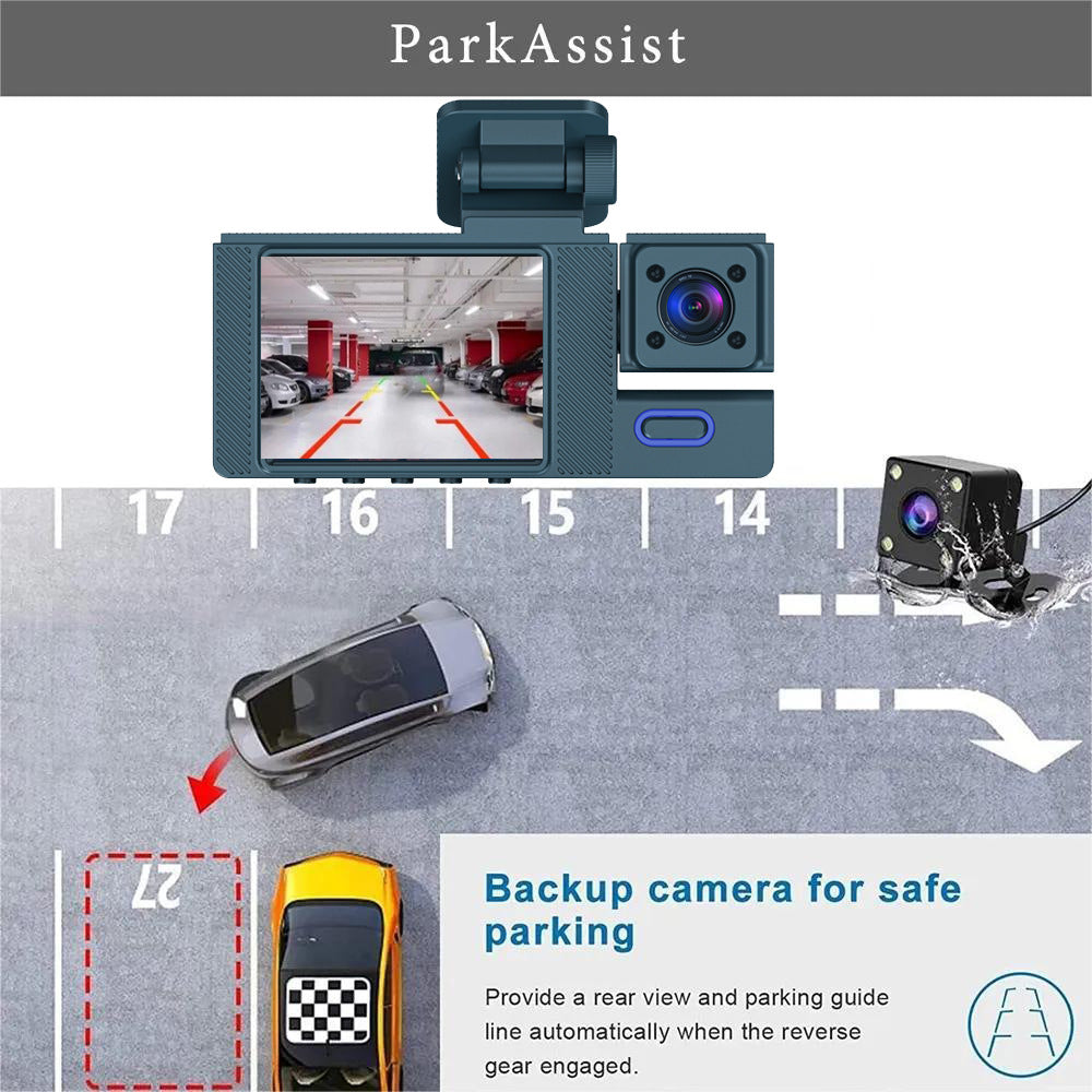 Dash Cam Rear View Angle