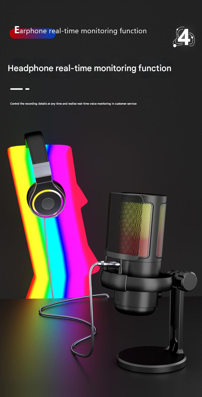 Portable USB microphone for podcasting