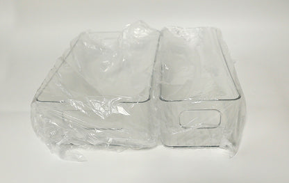 Office desk organization solution in clear plastic - image 4