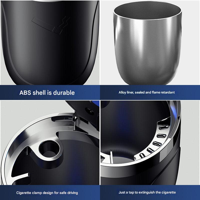 Heat-resistant car ashtray