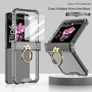 【Ring】Tempered glass + transparent black