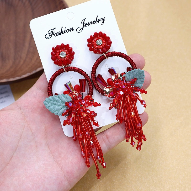 Earrings in stylish display box image 8
