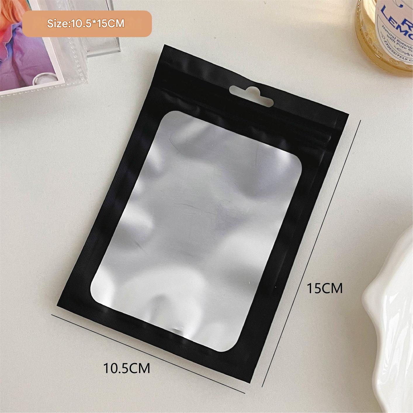 colorful self-sealing bag
