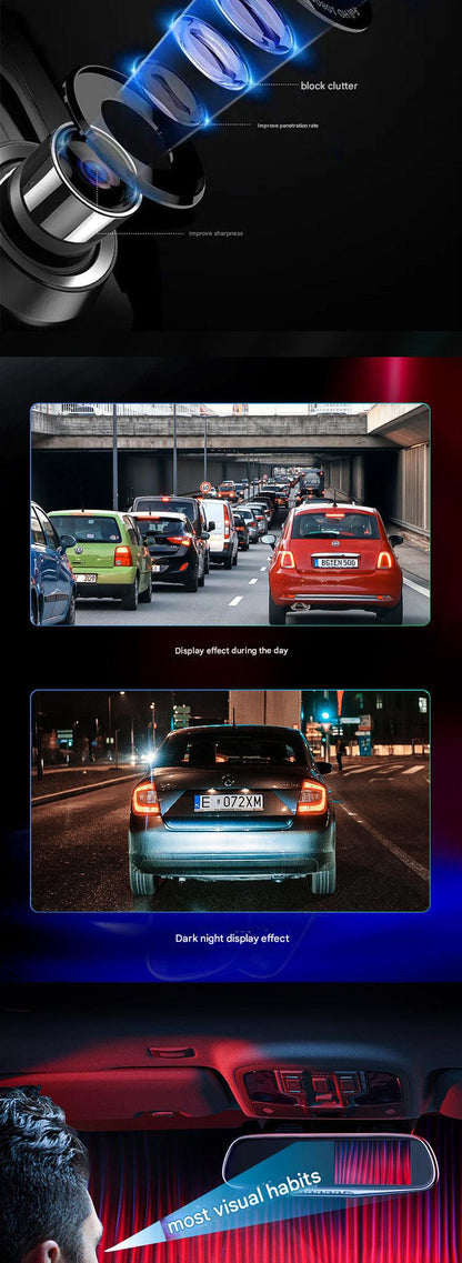 HD Video Recording in Car Settings