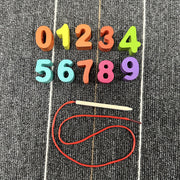 Numbers 0-9 Beads (Pack of 1)