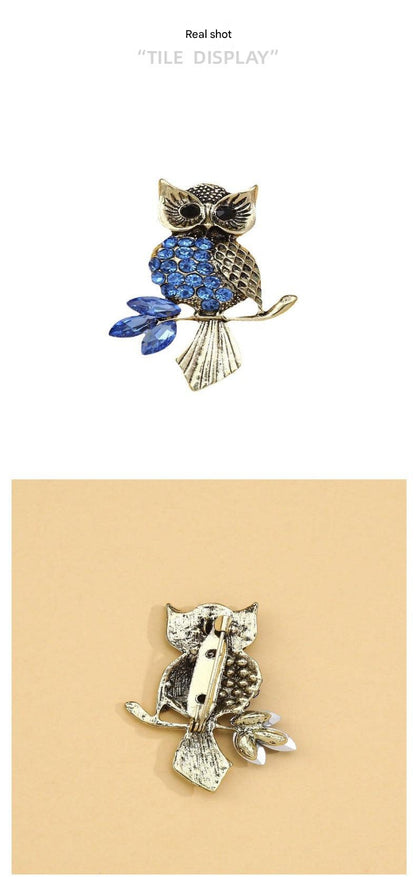 Fashionable owl brooch - image 6
