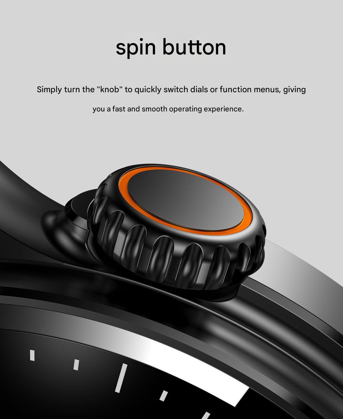 1.39 inch TFT display QW49 Smartwatch