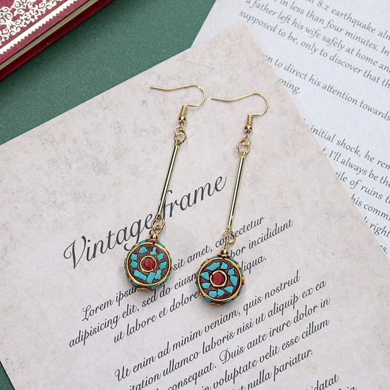 Unique cultural earrings display 5